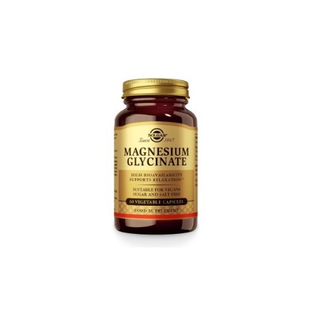 MAGNESIUM GLYCINATE 60 CAP SOLGAR