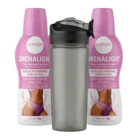 PACK DRENALIGHT WOMAN 2x600ml - DIETMED