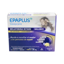 EPAPLUS SLEEPCARE  60 COMP MELATONINA CON TRIPTOFANO + ASHWAGANDHA