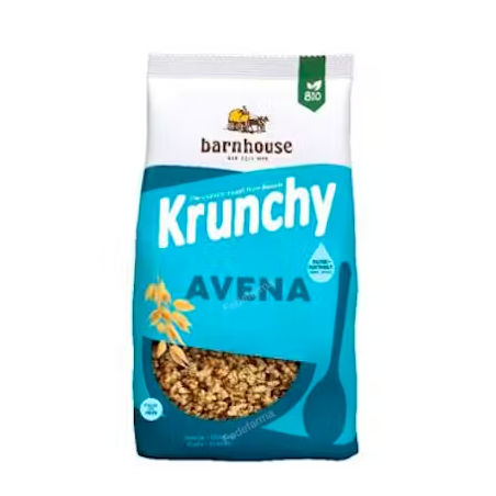KRUNCHY AVENA BIO 375gr  BARNHOUSE