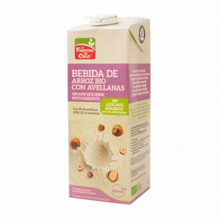 BEBIDA ARROZ+AVELLANAS 1L LA FINESTRA SUL CIELO