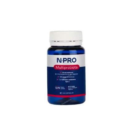 NPRO MULTIPROBIOTA 18CEP 15MIL 30CAPS