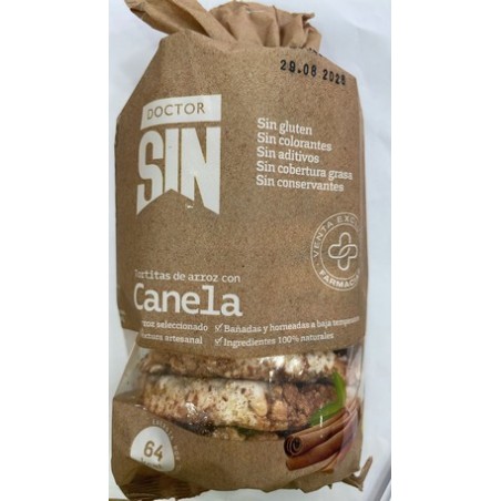 TORTITAS ARROZ C/CANELA  BIO 150g DOCTOR SIN