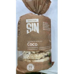 TORTITAS ARROZ C/COCO  BIO 150g DOCTOR SIN