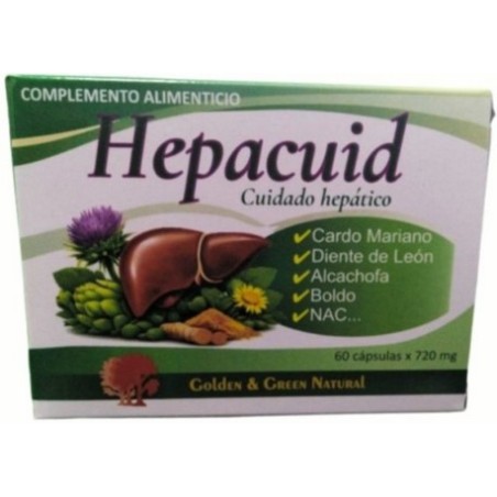 HEPACUID 60caps - GOLDEN GREEN