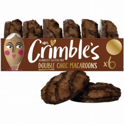 GALLETAS DOBLE CHOCOLATE SIN GLUTEN 195g - CRIMBLES