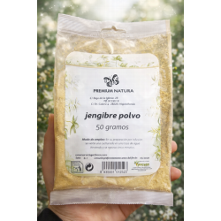 JENJIBRE POLVO 50GR NATURA PREMIUM