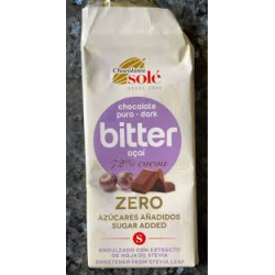 CHOCOLATE 72 ACAI Y STEVIA