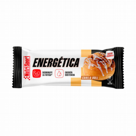 BARRITA ENERGETICA 49g canela roll - NUTRISPORT