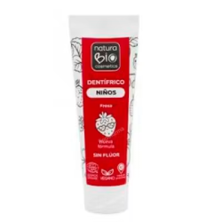 DENTRIFICO NIÑOS fresa S/F 75ml - NATURA BIO