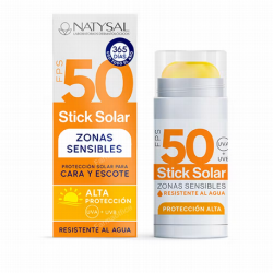 STICK SOLAR SPF 50 ZONAS NATYSAL