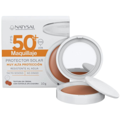 MAQUILLAJE PROTECTOR SOLAR CON COLOR NATYSAL