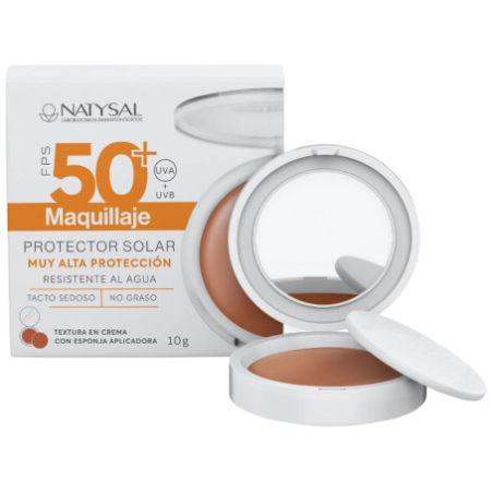 MAQUILLAJE PROTECTOR SOLAR CON COLOR NATYSAL