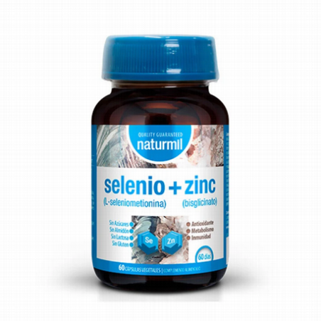 SELENIO + ZINC NATURMIL 60 COMPRIMIDOS