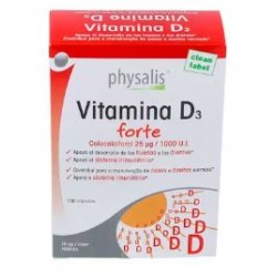 VITAMINA D3 FORTE 100CP PHYSAL