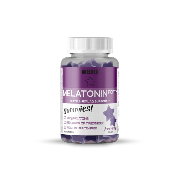 MELATONMINA FORTE 60 Gummies FRUTOS BOSQUE WEIDER