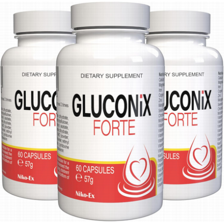 GLUCONIX FORTE  60 CAPS