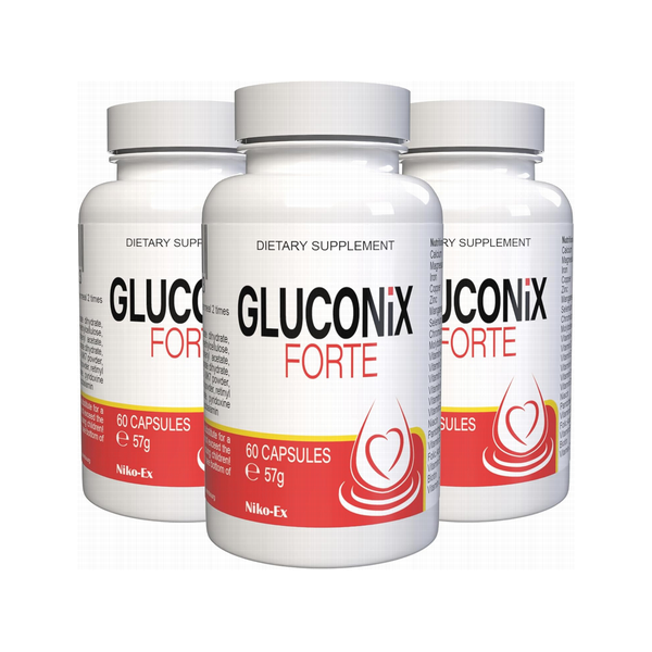GLUCONIX FORTE  60 CAPS