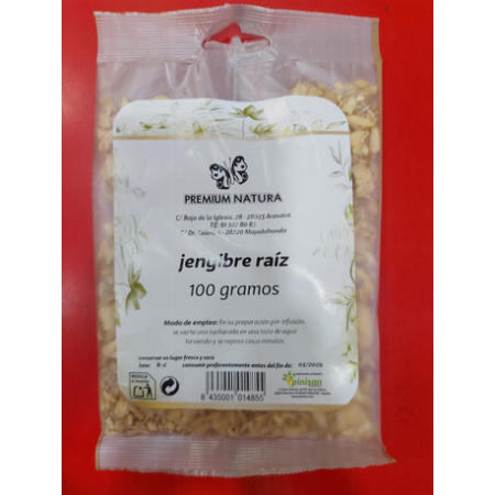 JENGIBRE RAIZ 100GR PREMIUM NATURA