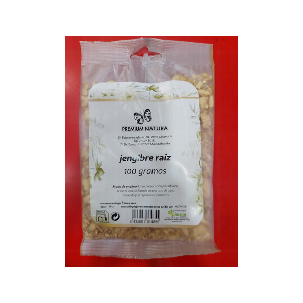 JENGIBRE RAIZ 100GR PREMIUM NATURA
