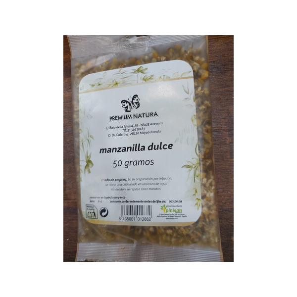 MANZANILLA DULCE 50 gr PINISAN