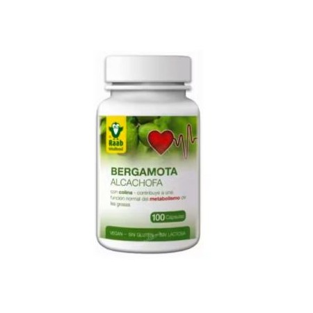 BERGAMOTA ALCACHOFA 100CAP RAAB