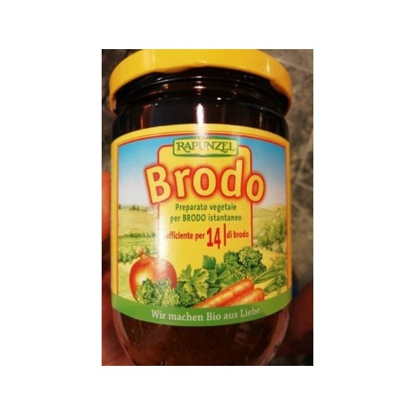 CALDO VERDURAS BRODO 250GR.  RAPUNZEL