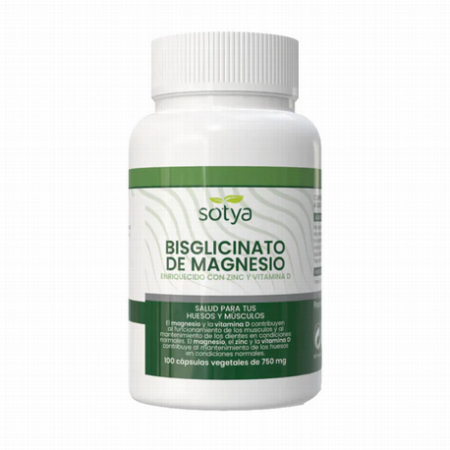 SOTYA BISGLICINATO DE MAGNESIO 750MG 100 CAPS