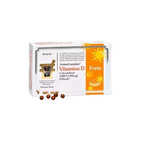 ACTIVECOMPLEX VITAMINA D FORTE (80perlas)