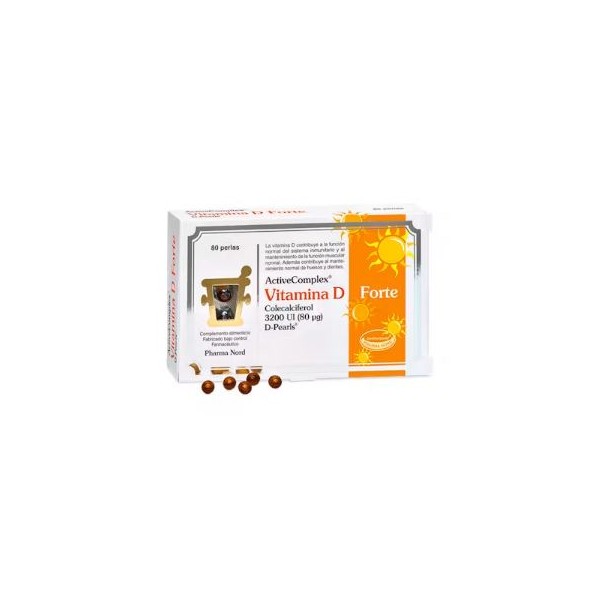 ACTIVECOMPLEX VITAMINA D FORTE (80perlas)