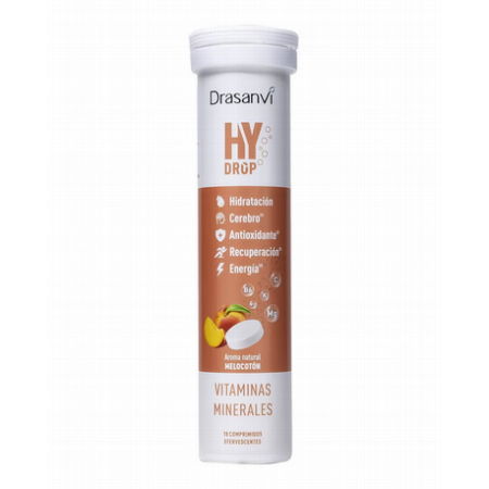 DRASANVI HYDROP 18 COMPRIMIDOS SABOR MELOCOTON