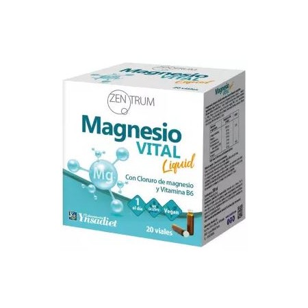 MAGNESIO VITAL LIQUID.
20 viales- Zentrum