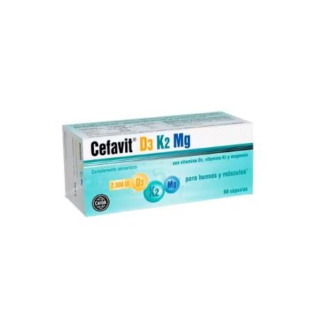 CEFAVIT D3 K2 MG 60CAPS