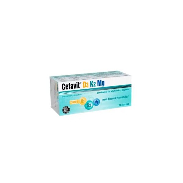 CEFAVIT D3 K2 MG 60CAPS