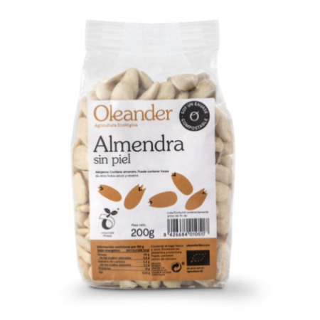 ALMENDRA SIN PIEL 200 G