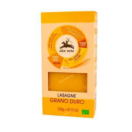 LASAGNA DE TRIGO DURO 250GR BIO