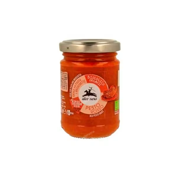 SALSA PESTO ROJO130GR BIO