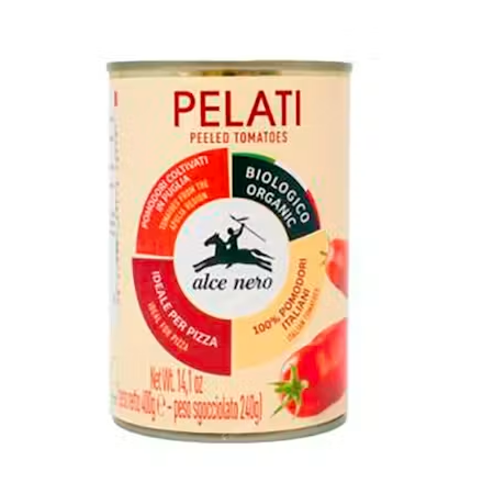TOMATES PELADOS LATA 400GR BIO