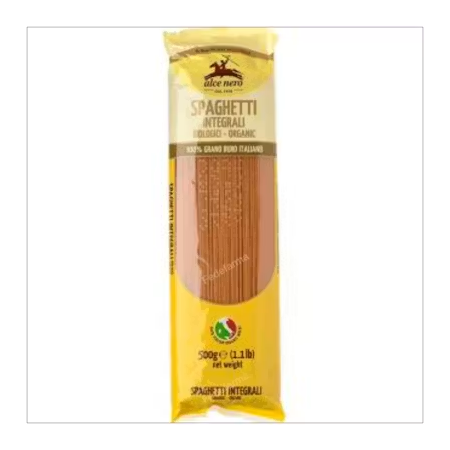 ESPAGUETIS DE TRIGO DURO  INTEGRAL 500GR BIO