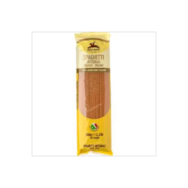 ESPAGUETIS DE TRIGO DURO  INTEGRAL 500GR BIO