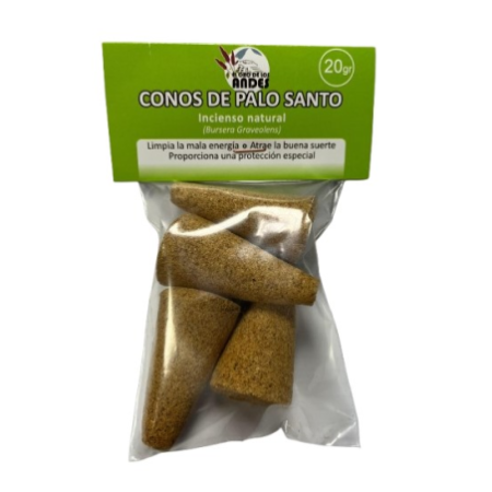 PALO SANTO CONOS ORO DE LOS ANDES