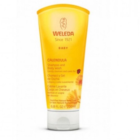 CHAMPU Y GEL DUCHA CALENDULA BABY WELEDA