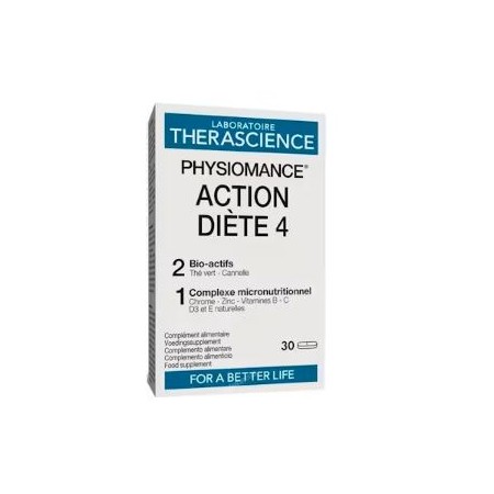 PHYSIOMANCE ACCION DIETA 4 30COMP.THERASCIENCE