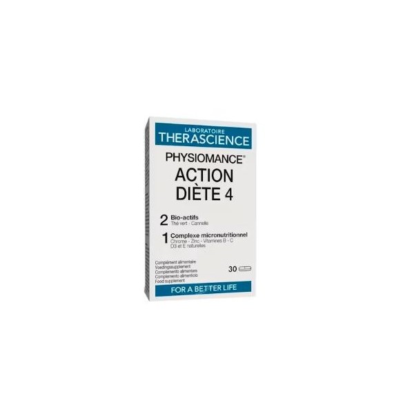 PHYSIOMANCE ACCION DIETA 4 30COMP.THERASCIENCE
