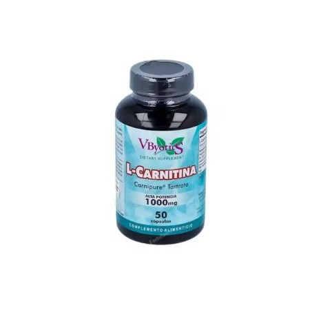 L-CARNITINA 1000MG 50CAPS VBYOTICS