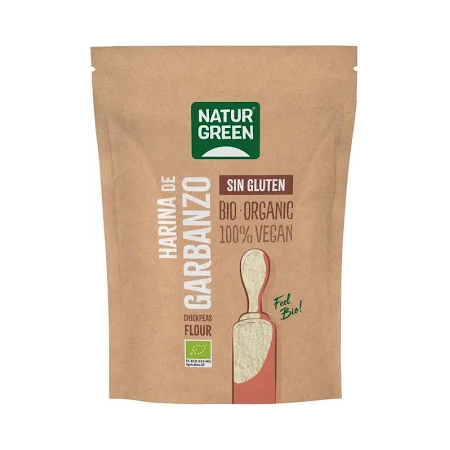 HARINA DE GARBANZO 500GR S/GLUTEN NATURGREEN
