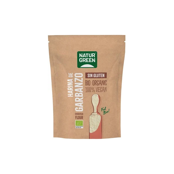 HARINA DE GARBANZO 500GR S/GLUTEN NATURGREEN