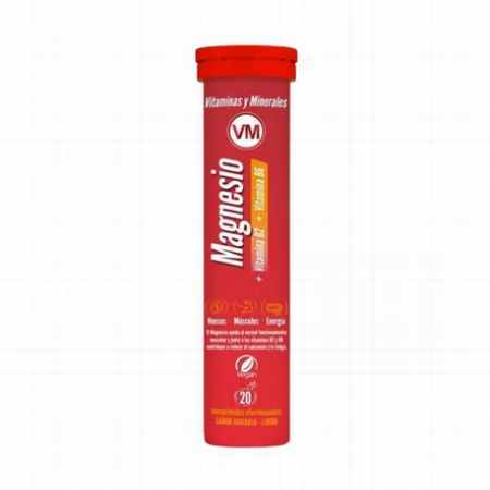 VM MAGNESIO + VITAMINA B2+VITAMINA B6 17 COMP EFFERV