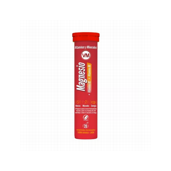 VM MAGNESIO + VITAMINA B2+VITAMINA B6 17 COMP EFFERV