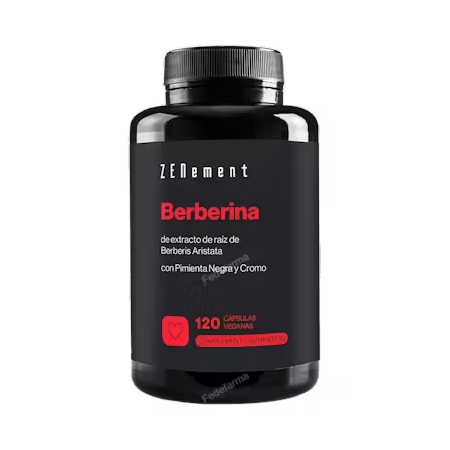 BERBERINA C/P NEGRA + CROMO 120 cap